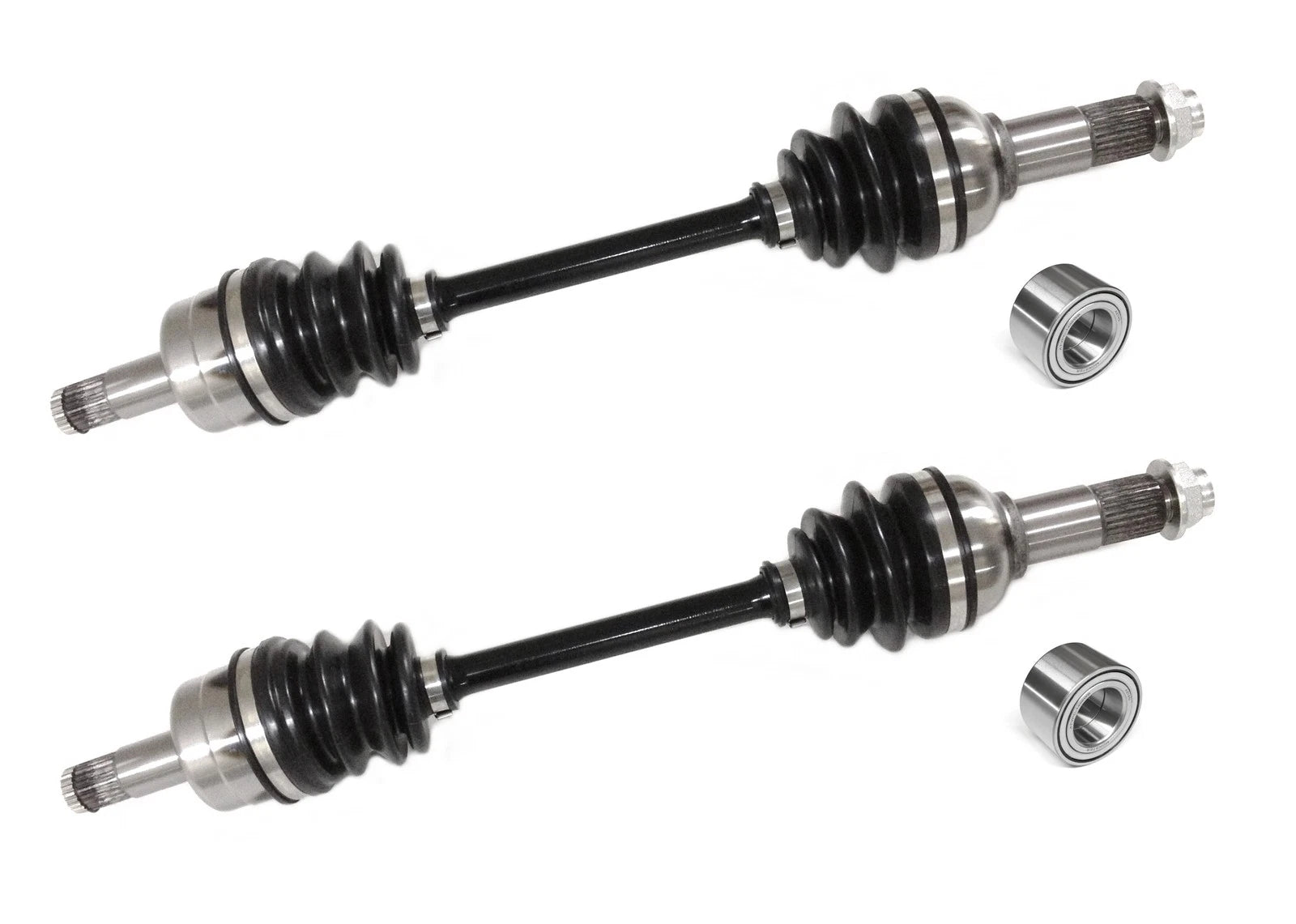 Precision Front CV Axles & Bearings for Yamaha Grizzly 550 700 Kodiak 450 700
