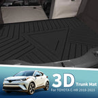 Cargo Liner Rear Trunk Mat for Toyota C-HR (2018–2023) TPE 1 Pc