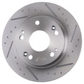 Rear Drilled Slotted Brake Rotors Pads Kit for Acura ILX (2013–2015), CSX (2006–2011)