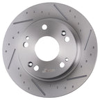 Rear Drilled Slotted Brake Rotors Pads Kit for Acura ILX (2013–2015), CSX (2006–2011)