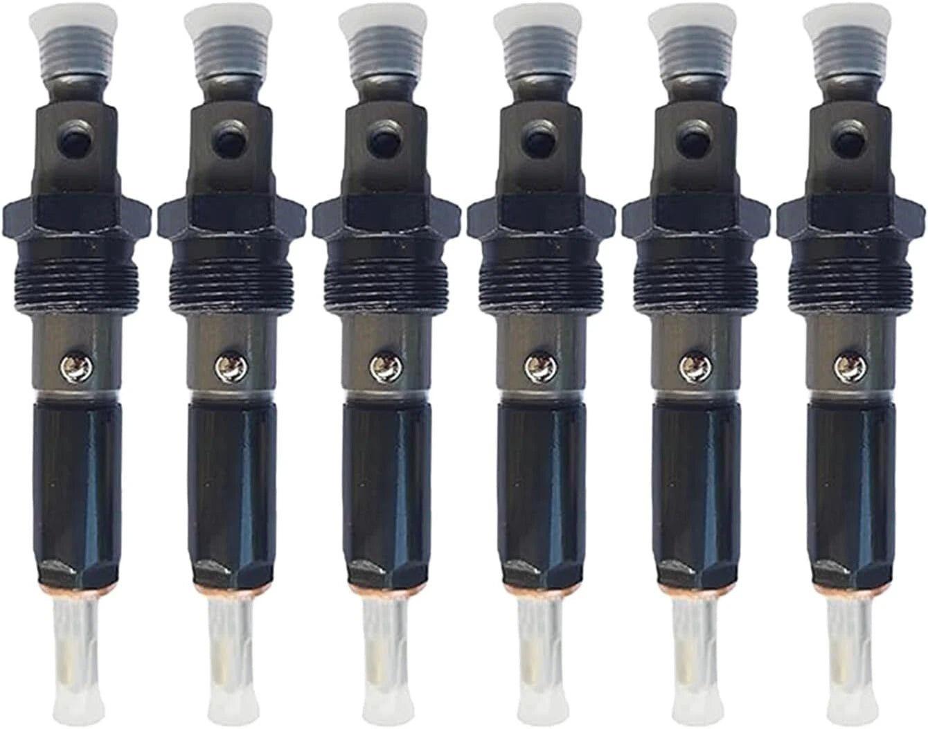 Set of 6 Fuel Injectors 0432133787 for Cummins 6BT5.9 6BTAA (Diesel)