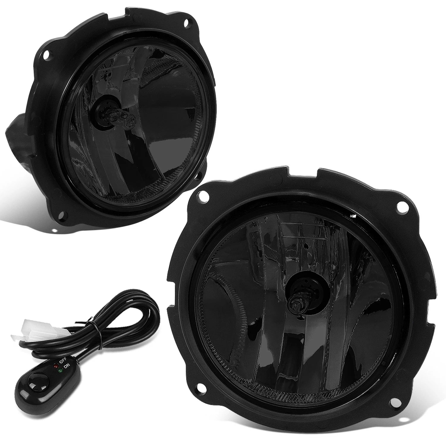 Factory Style Smoked Lens Front Bumper Fog Light for Ford Escape (2007–2012)