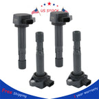 Set of 4 Ignition Coils for Honda Civic Acura EL (2001–2005)