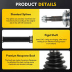 Front Driver Side CV Axle Shaft Assembly for Scion tC (2011–2016)