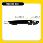 Glossy Black Door Handle Cover for Honda Civic (2016–2021)