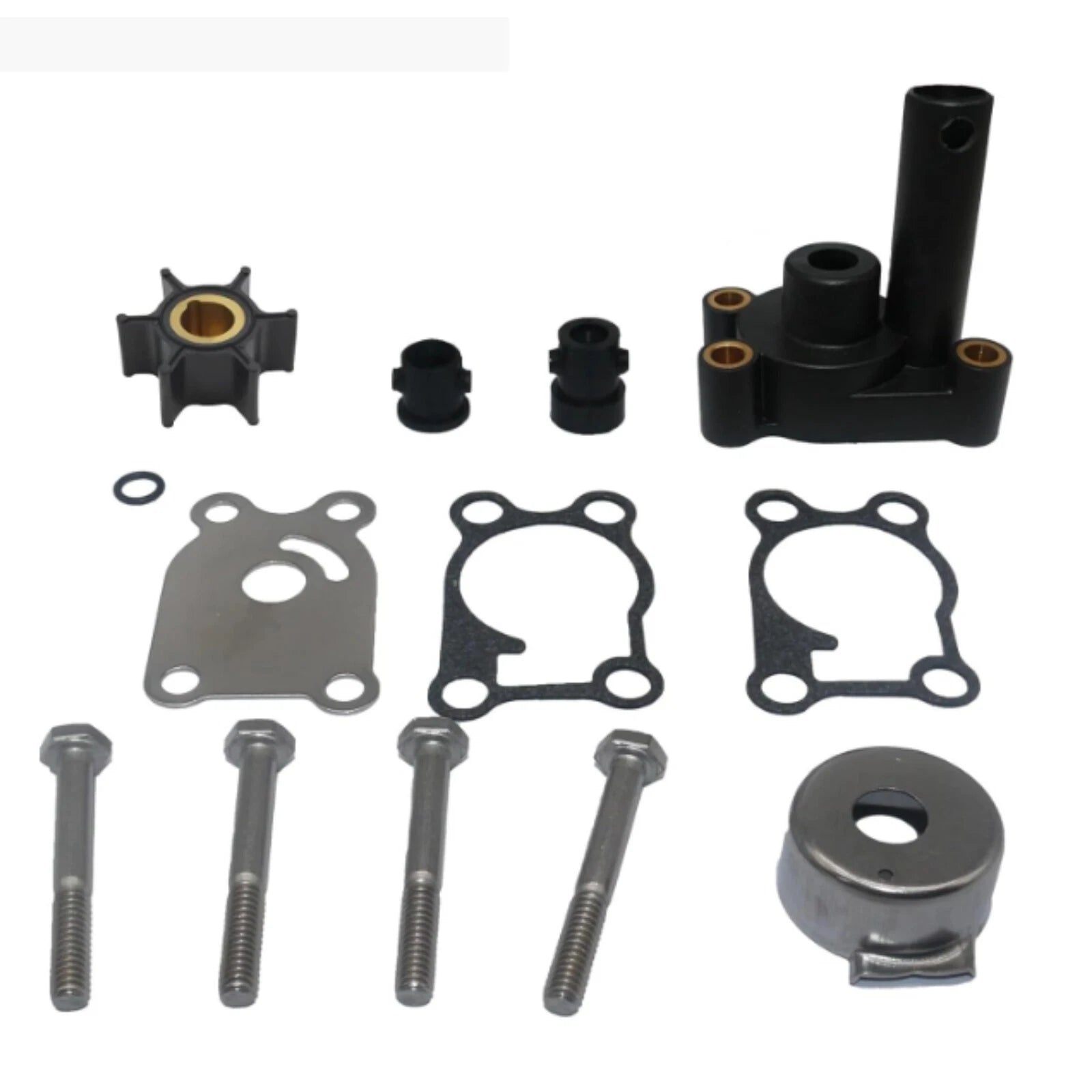 Water Pump Impeller Kit for Johnson Evinrude Outboard 4-8hp (2-Stroke) 0396644 12065