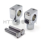 1" Chrome Handlebar Risers for Harley Davidson Sportster Softail (US)