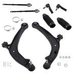 Set of 8 Front Lower Control Arm Ball Joint Tie Rod Ends for Honda Odyssey (2011–2017)