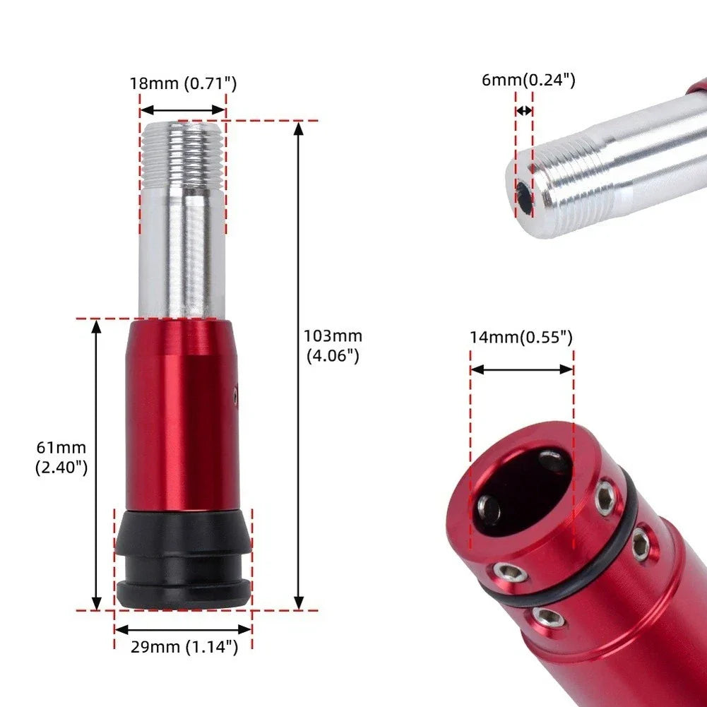 Lightweight Aluminum Shift Head Adapter for Car