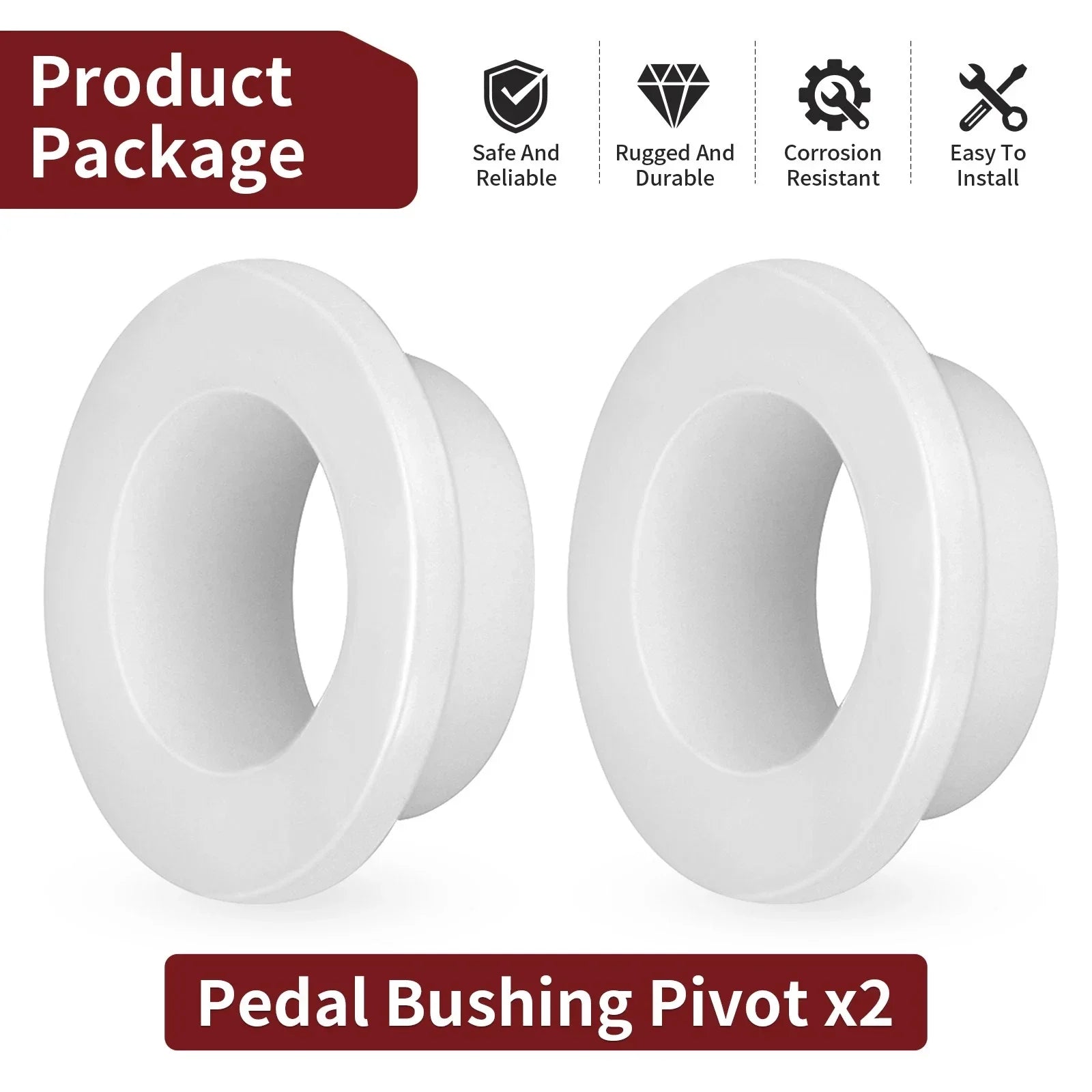 2x Pedal Bushing Pivot for Polaris ACE