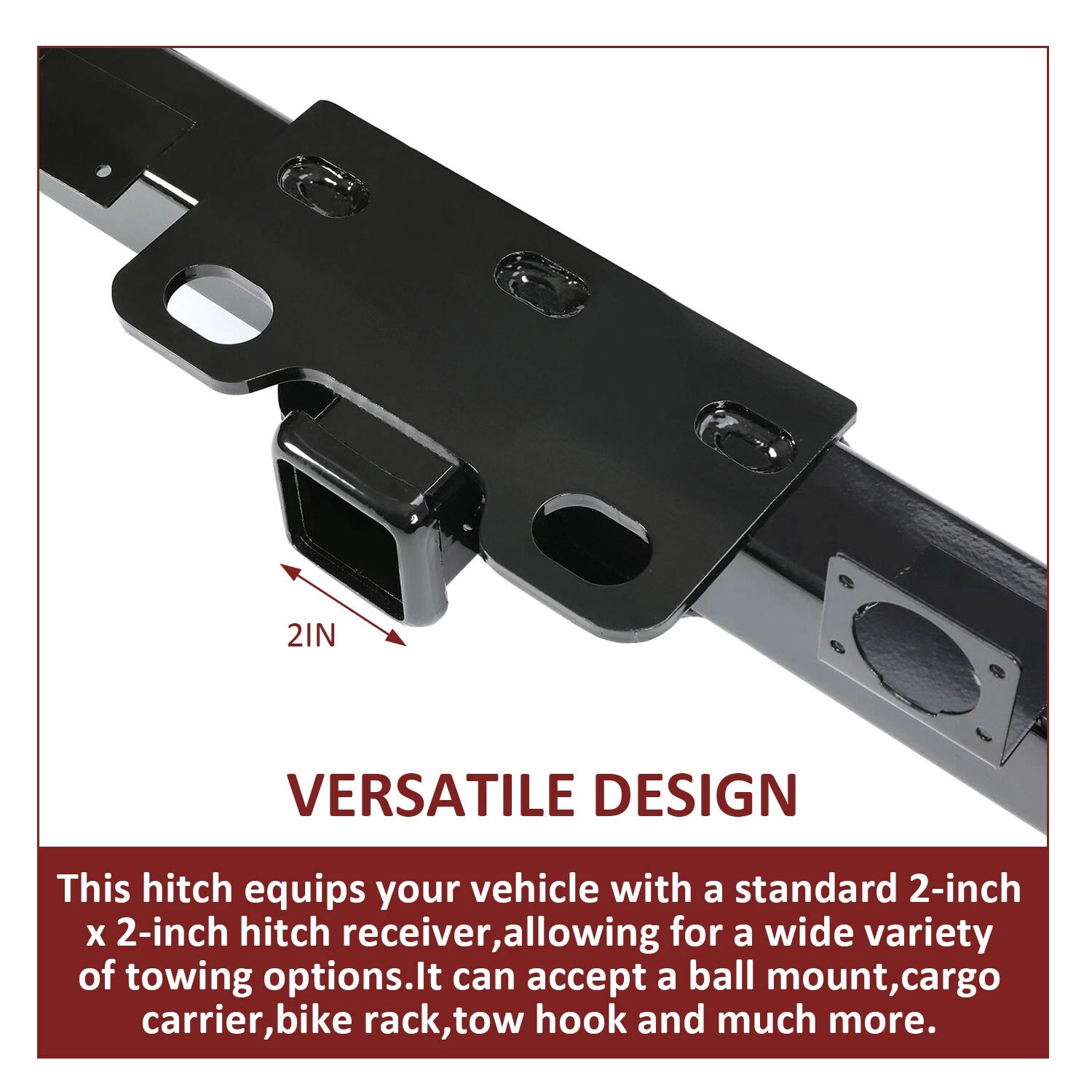 Trailer Tow Hitch Receiver Kit for Subaru Ascent (2019–2025)