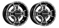 Set of 2 Raceline A77 Mamba 10x5 Wheels for TRX 450R LTR450 (2004–2023)
