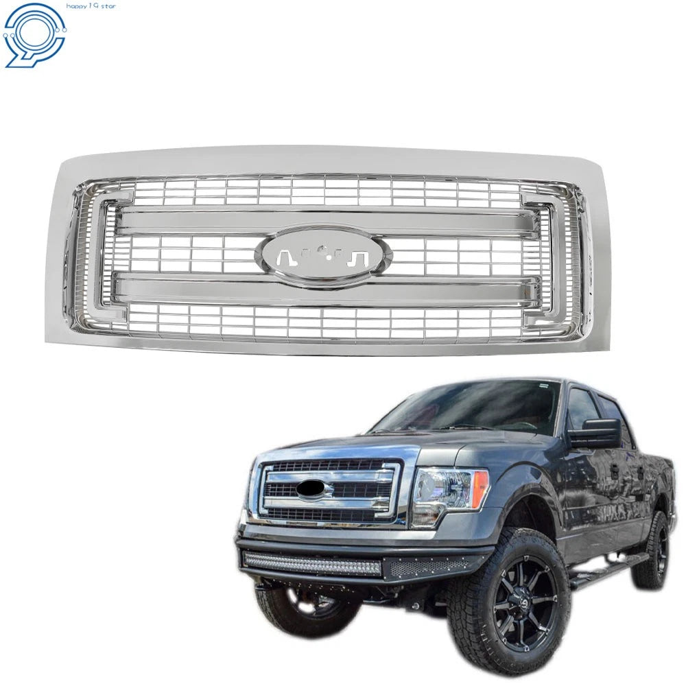 Chrome Grille Trim for Ford F150 (2009-2014)