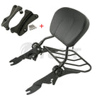 4 Point Docking Kit Luggage Rack Sissy Bar Backrest for Harley Touring (2014–2025)