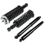 Set of 4 Struts and Shocks for Nissan Frontier 4WD (2005–2014)