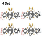 4X Carburetor Kit & Float Parts for Zenith Wisconsin VH4D VHD TJD THD AHH
