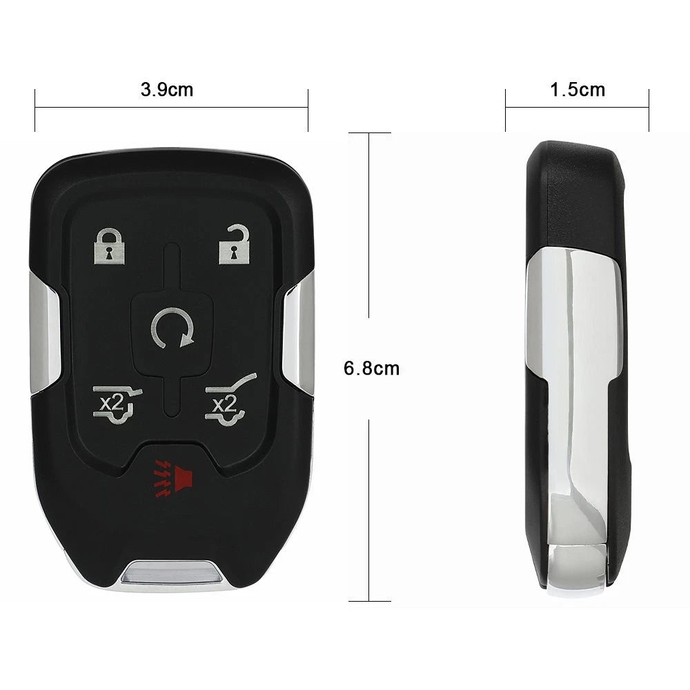 2 Key Fob Shells for Chevrolet Tahoe Suburban (2015–2019)