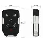 2 Key Fob Shells for Chevrolet Tahoe Suburban (2015–2019)