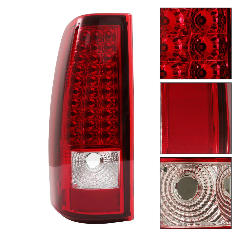 Set of 2 Tail Lights for Chevrolet Silverado 1500 2500 3500 (2003-2006)