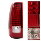 Set of 2 Tail Lights for Chevrolet Silverado 1500 2500 3500 (2003-2006)