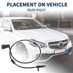 Rear Right ABS Wheel Speed Sensor for Mercedes-Benz GLC300 (2016–2022) No.A2539052400