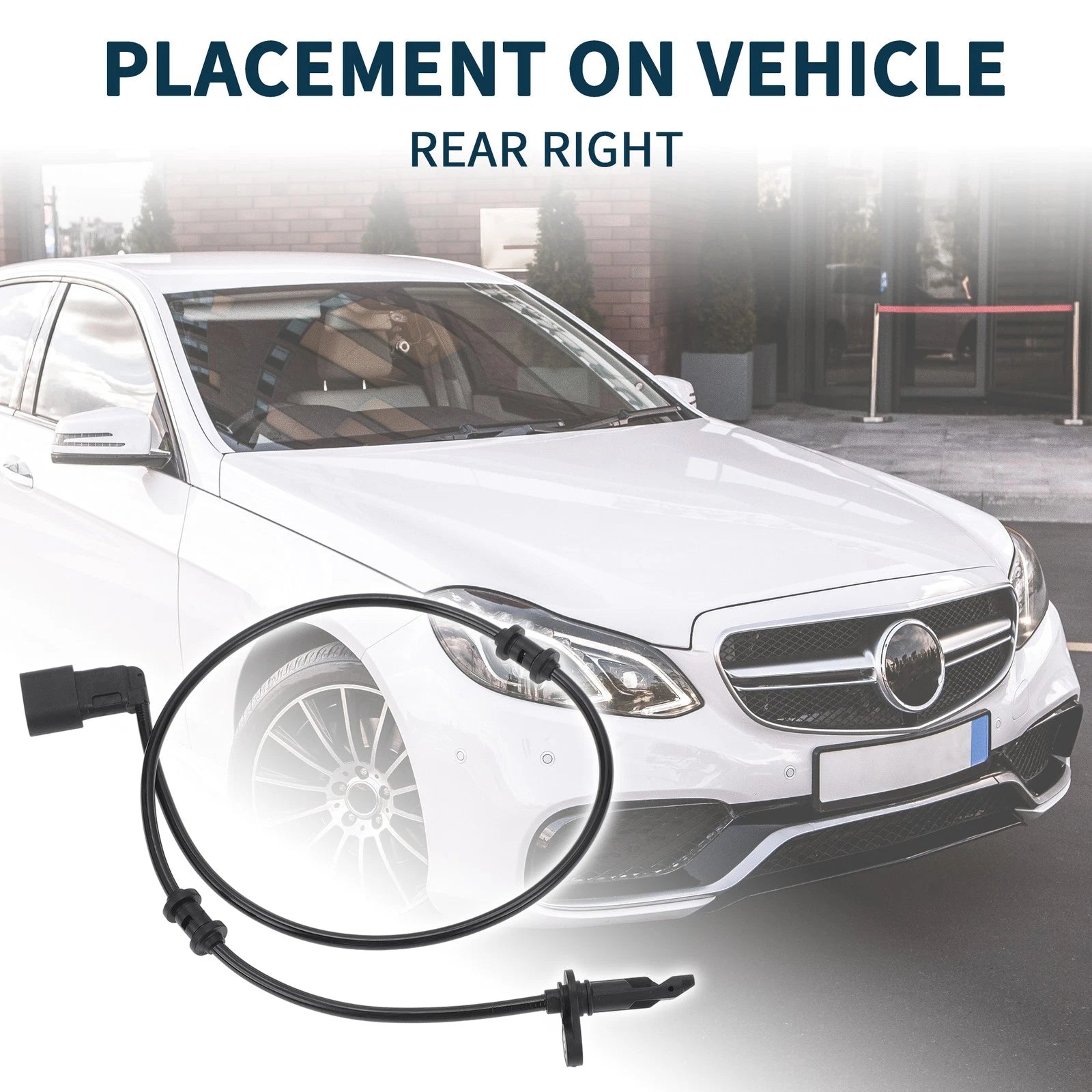 Rear Right ABS Wheel Speed Sensor for Mercedes-Benz GLC300 (2016–2022) No.A2539052400