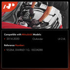 4X Double Iridium Spark Plug for Mitsubishi Outlander