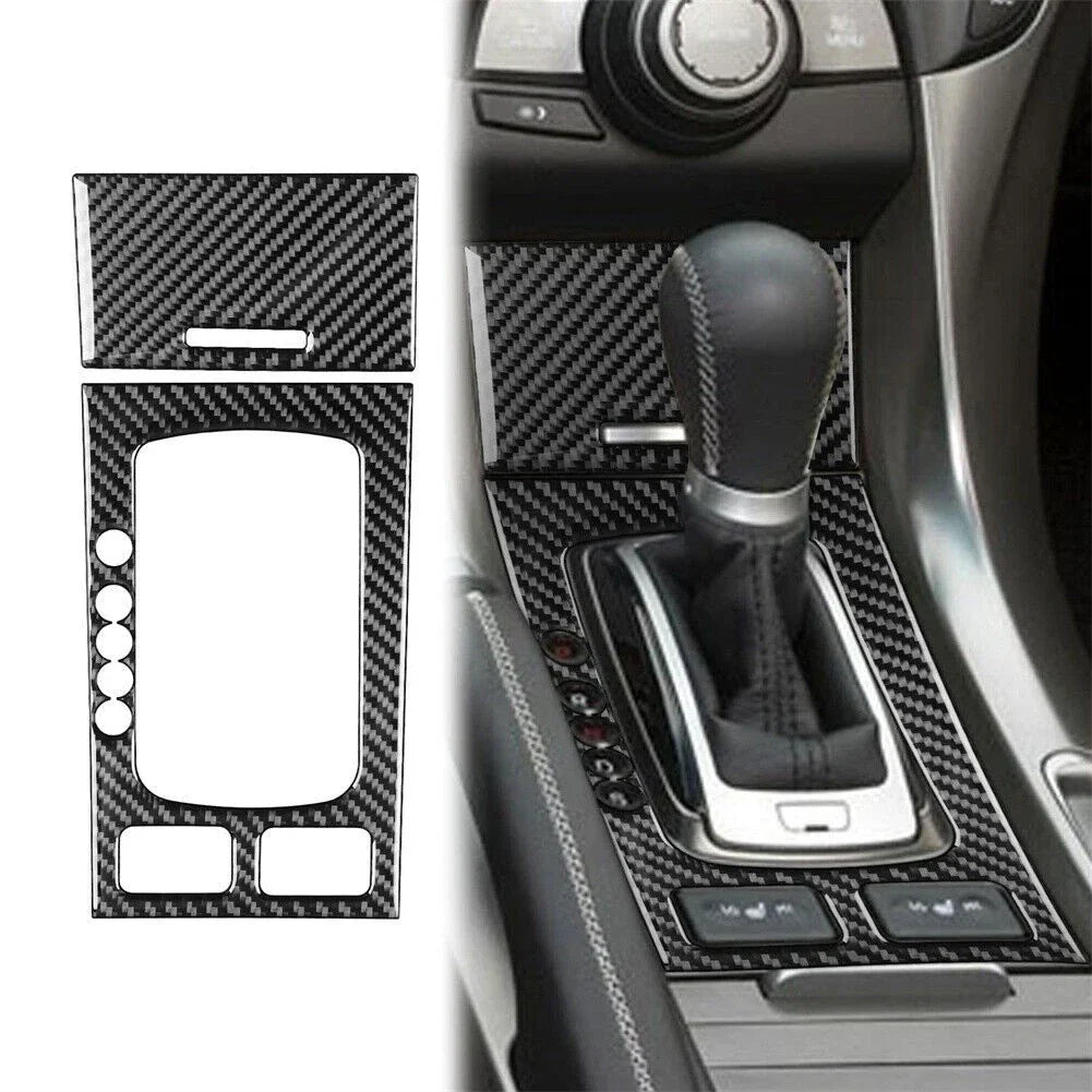 Center Storage Cover Trim Carbon Fiber for Acura TL (2009���2014)