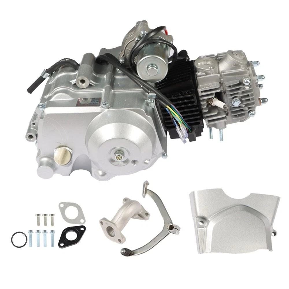 125cc ATV Engine Motor for ATV Quad Go Kart (3-Speed Semi Auto, Reverse)