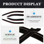 Set of 4 Window Visor Vent Shade Rain Guard for Toyota Camry (2003–2006)