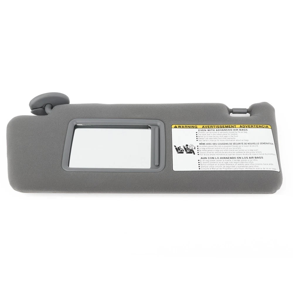 Driver Side Gray Sun Visor for Toyota Tacoma (2005–2015)