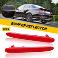 2X Rear Bumper Reflector Lamp for Honda Acura TSX (2004–2008)