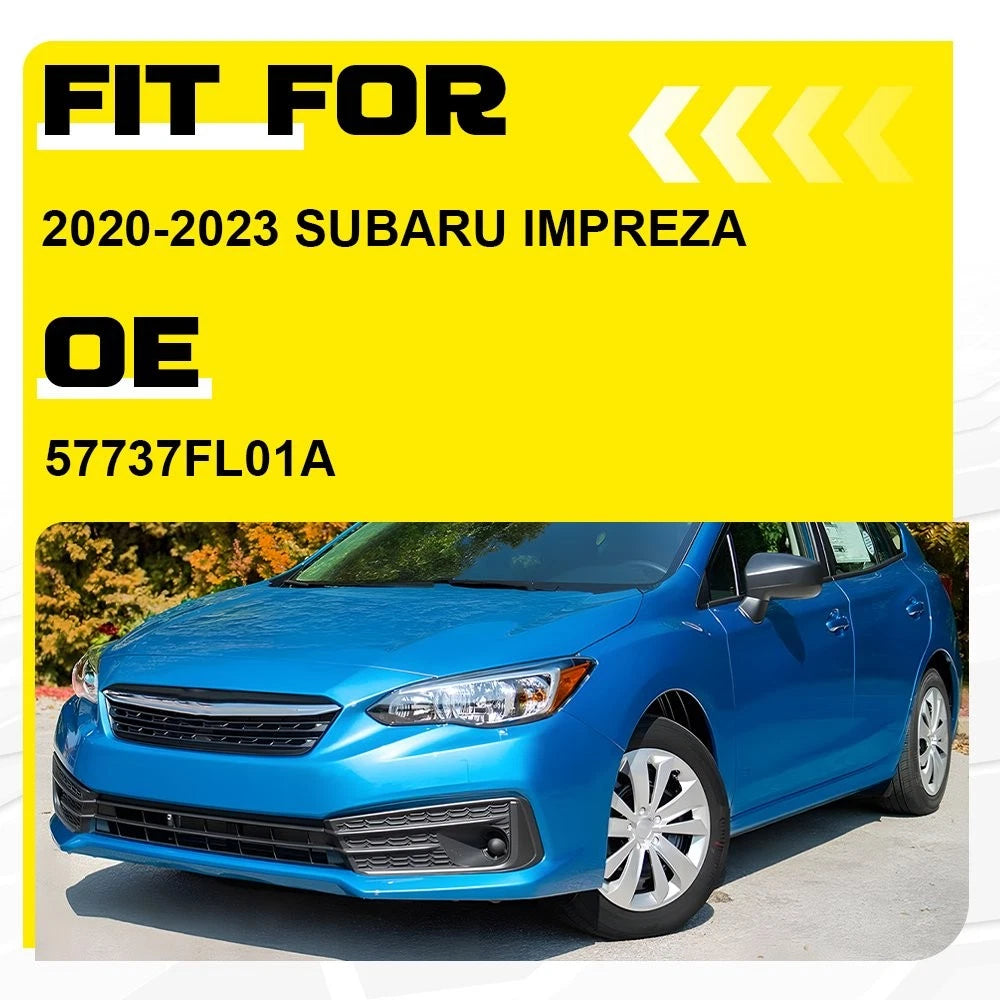 Front Bumper Fog Light Bezel Cover Left for Subaru Impreza (2020–2023)