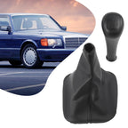 Speed Manual Gearshift Knob Dust Cover for Mercedes C-Class (W201 W202)