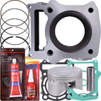 Top End Rebuild Kit with Cylinder, Piston, Gasket for QLINK Rodeo 500 (2008–2013)