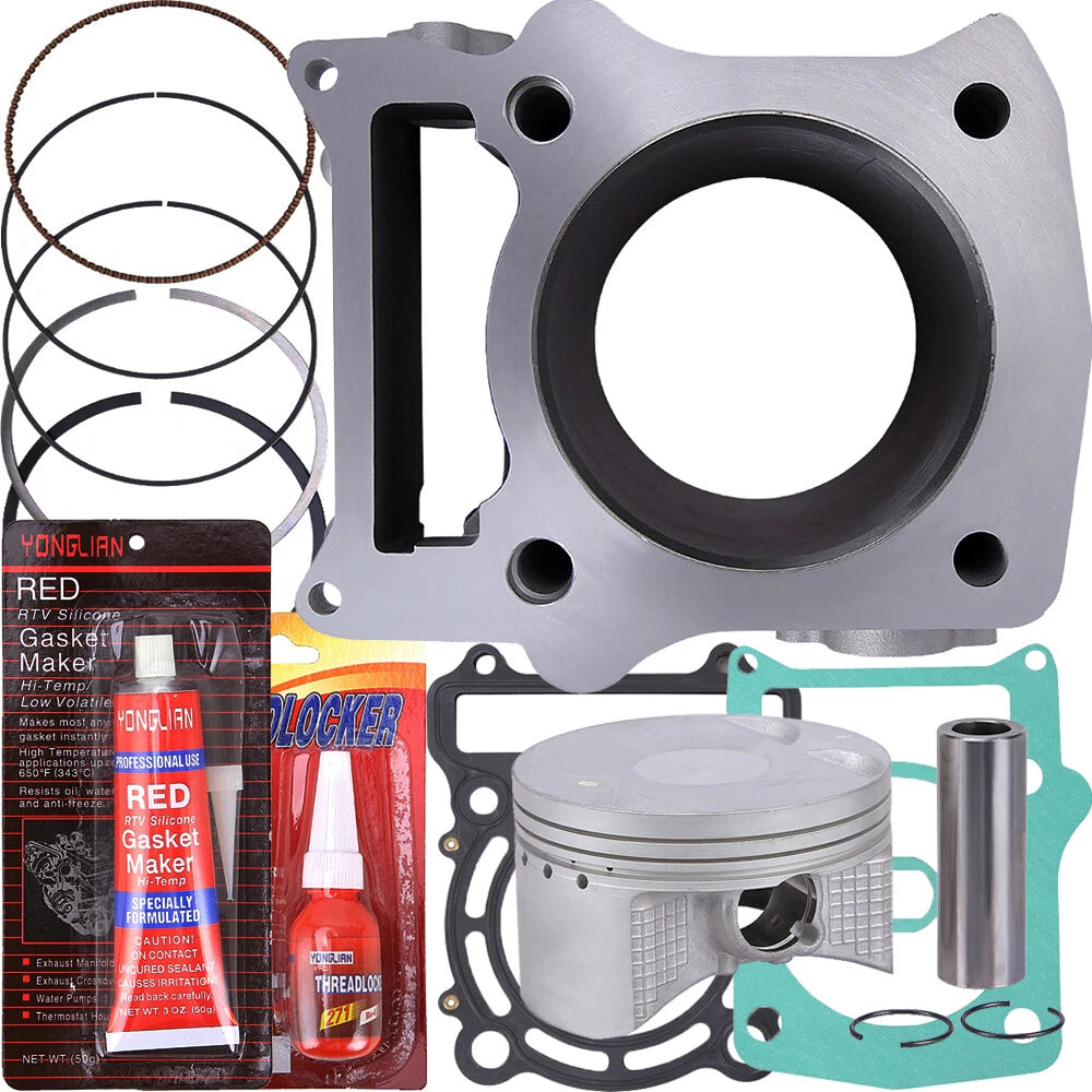 Top End Rebuild Kit with Cylinder, Piston, Gasket for QLINK Rodeo 500 (2008–2013)
