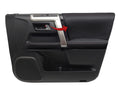 Door Panel Cover for Toyota 4Runner (2010–2020) PVC Leather Red Stitch
