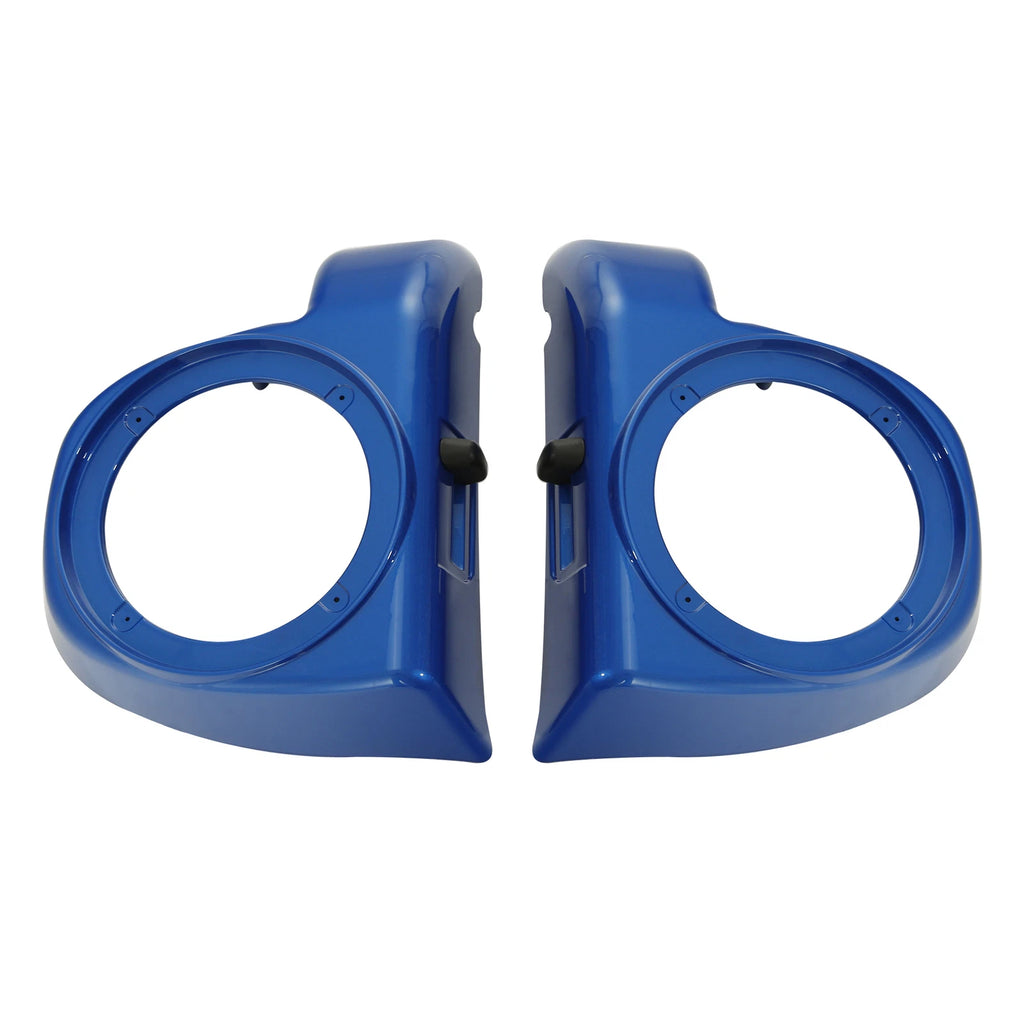 Lower Vented Fairing Speaker Pods for Harley Road Glide (2014–2024) - Electric Blue
