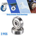 2 Pcs 634ZZ Deep Groove Ball Bearings for Car (4x16x5mm)
