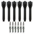 Set of 6 Ignition Coils & 6 NGK Iridium IX Spark Plugs for Dodge Avenger 2008–2014