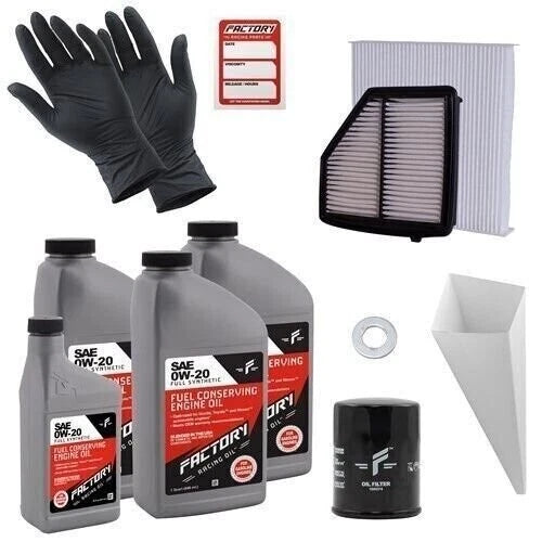 0W20 Oil Change Kit for Honda HR-V 1.8L (2016–2022)