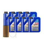 Oil Change Kit 8L Liqui Moly 5W-40 Mahle for Audi V8 4.2L (2003–2009)