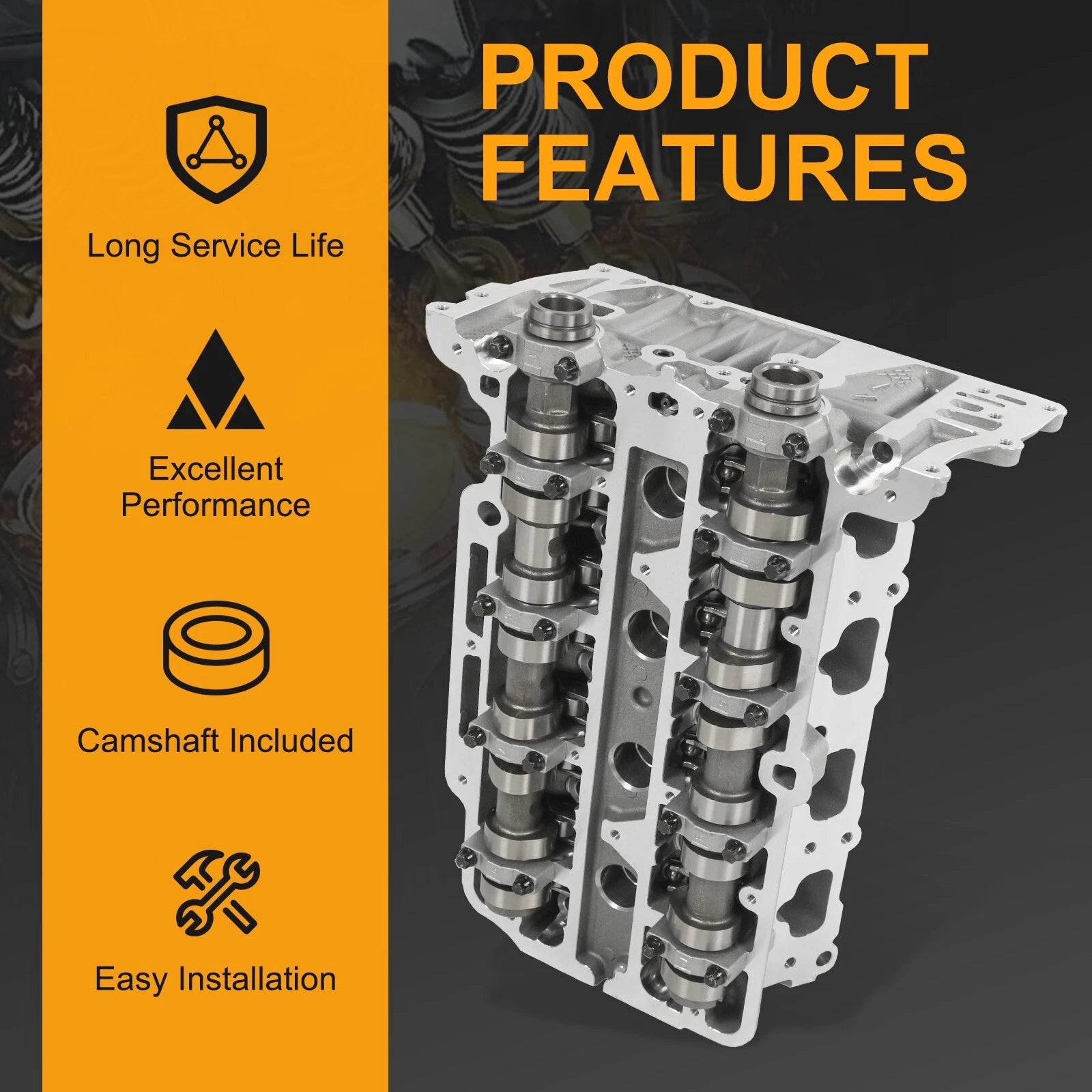 Cylinder Head Assembly for Chevy Cruze Sonic Trax Encore (2011-2019)