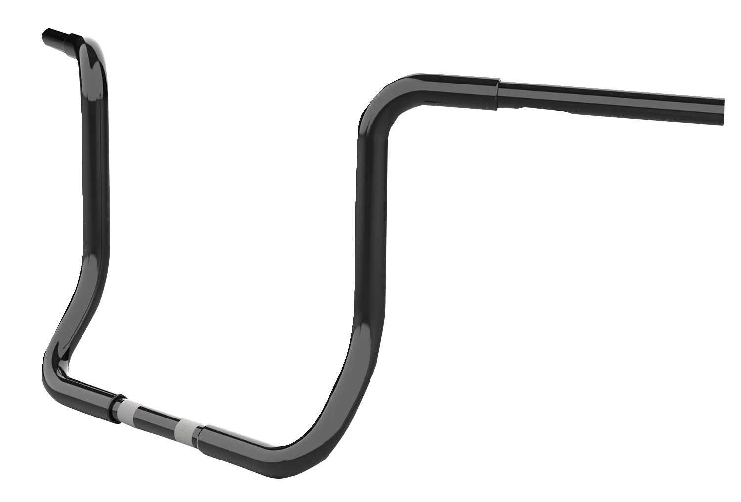 14" Twin Round Handlebar for LA Choppers (LA-7325-14B)