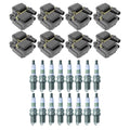 Set of 8 Ignition Coils & 16 NGK G-Power Spark Plugs for W202 C215 C208 W210 V8