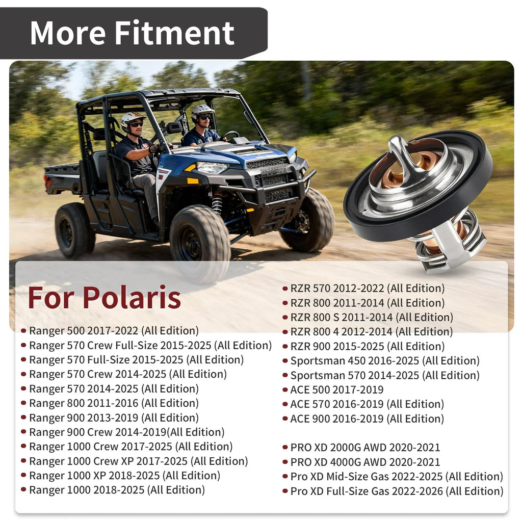 Thermostat w/ O-Ring for Polaris Ranger 900 Crew (2013–2019)