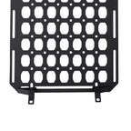 Rear Bed Molle Rack for Ford F250/F350/F450 (2017–2024) Storage Panel Black