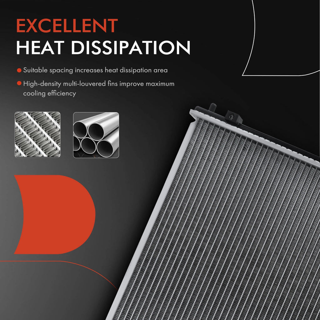 Radiator with Oil Cooler for Mitsubishi Outlander (2003–2006)