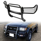 Grill Headlight Brush Guard for Toyota 4-Runner (1999–2002) Powder-Coated Black