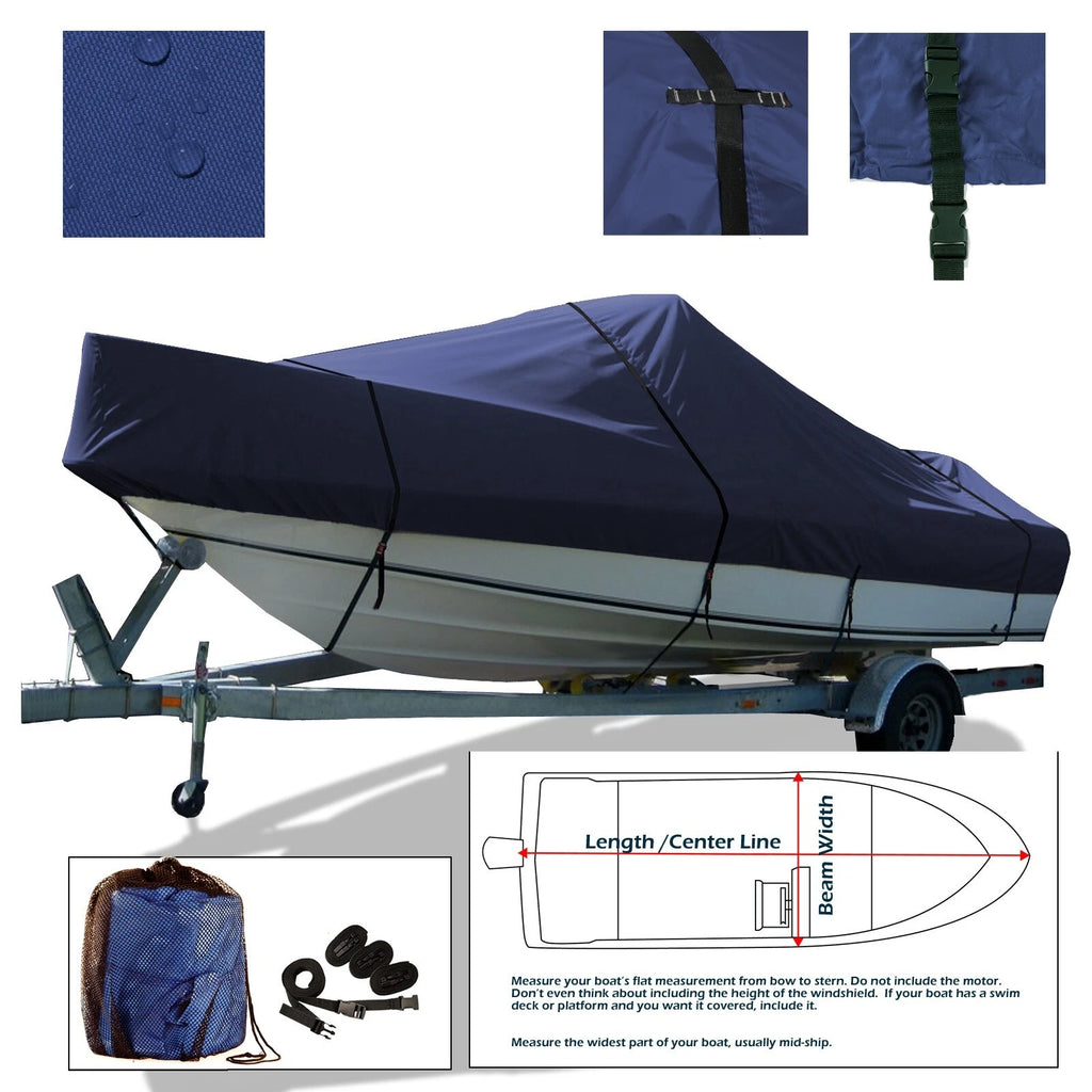 Boat Storage Cover for Larson Cabrio 220 Cruiser (Trailerable, Waterproof)